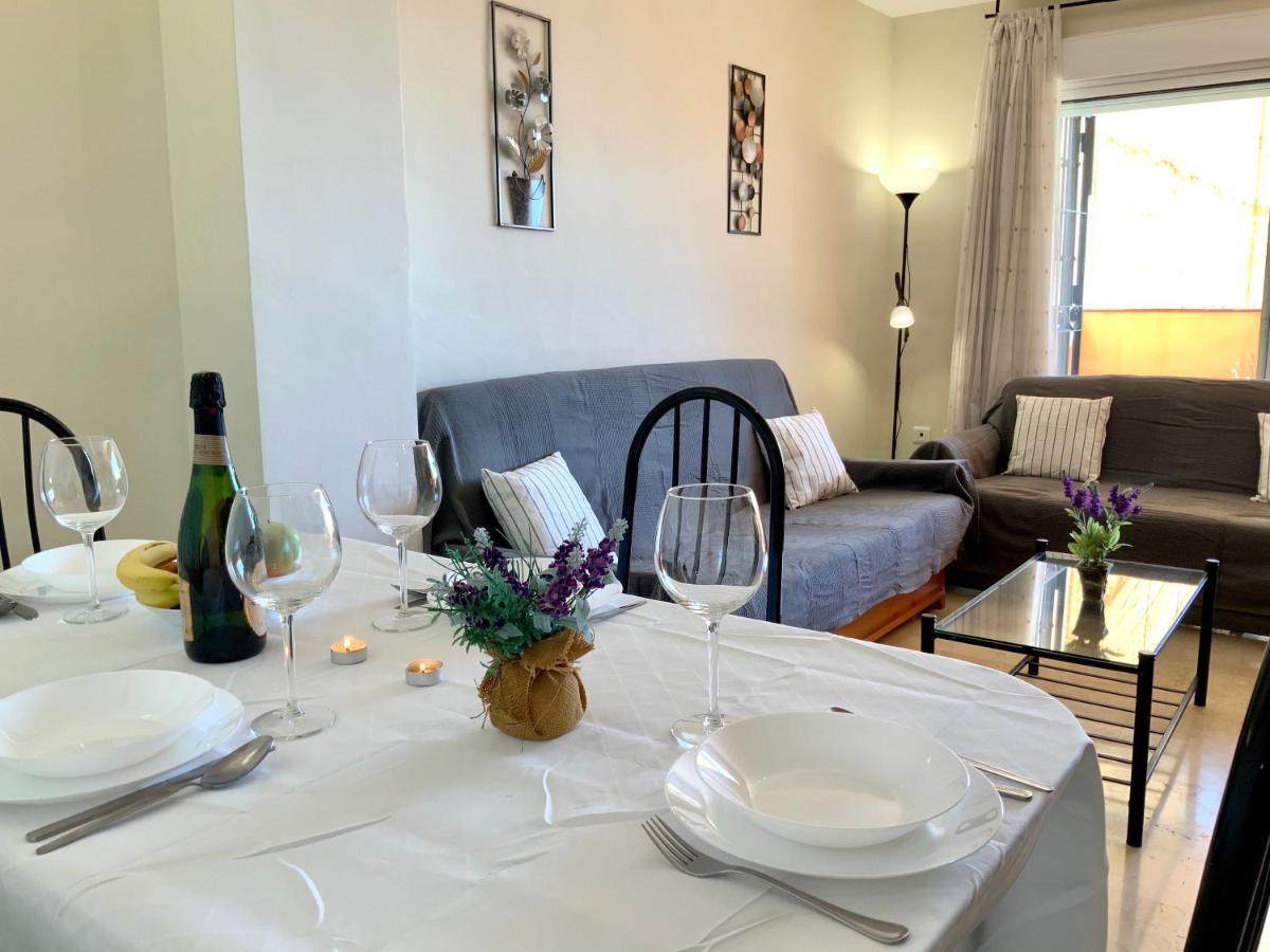 Apartamento De 2 Dormitorios, Gran Terraza, Vistas Al Mar Cerca Playa Carvajal Бенальмадена Екстер'єр фото